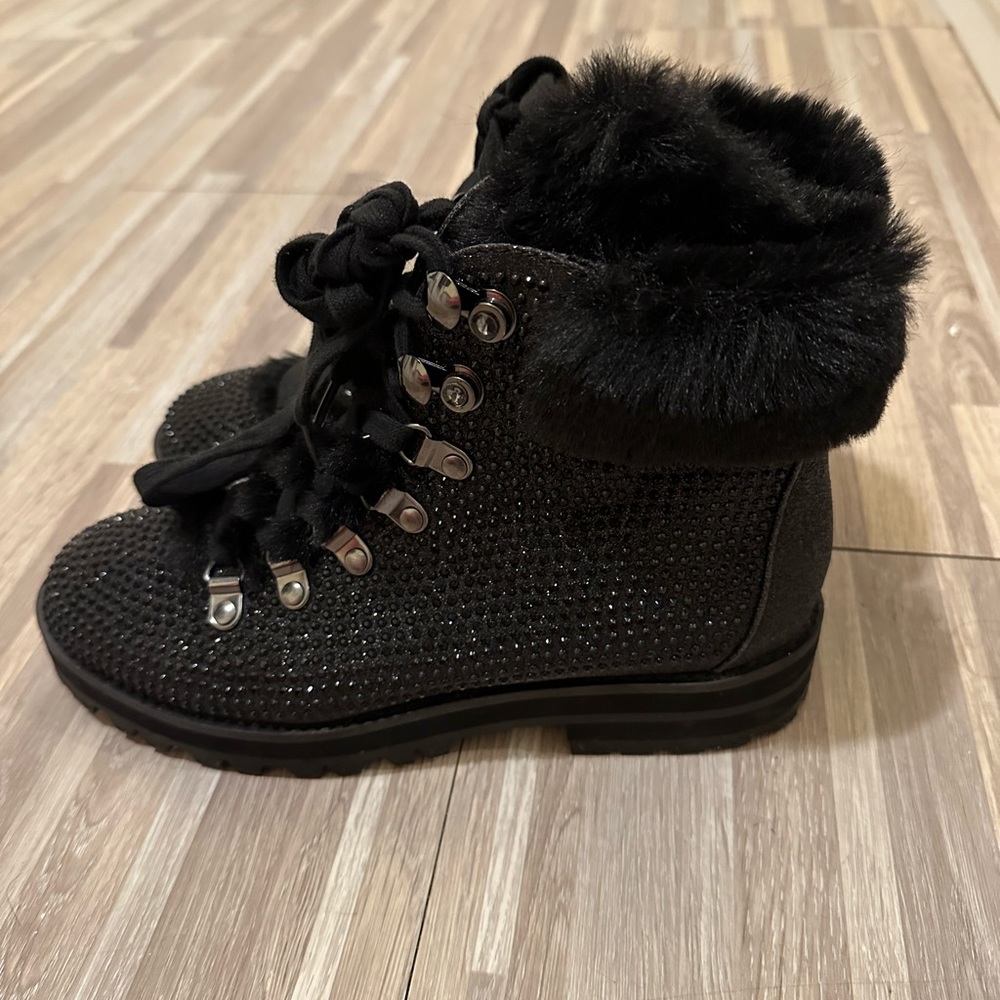 Norina Embellished Hiker Booties